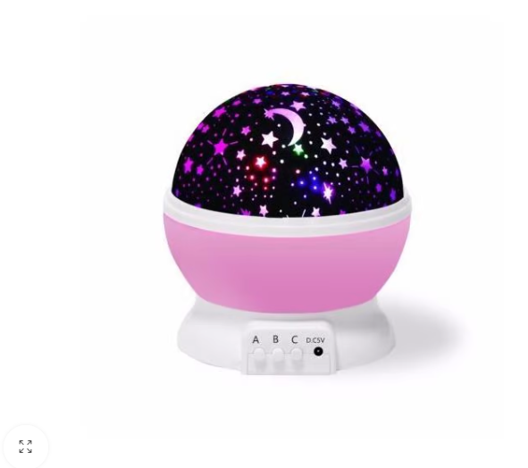 Star Master Rotating LED Projector Night Light