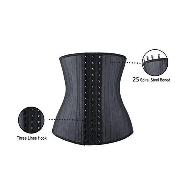 Latex 25 Steel Bone Waist Trainer - Merac Ventures