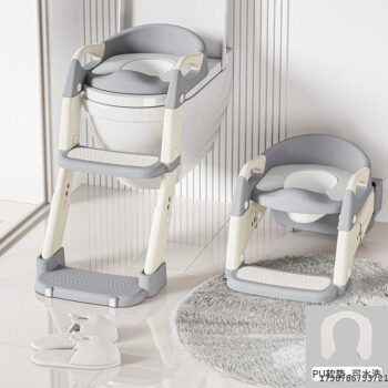 Children's Toilet Folding Ladder Type Three in One Multi functional 0-8 Year Old Baby Toilet