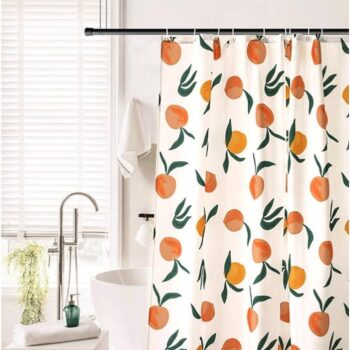 Shower curtain available in different designs/colors