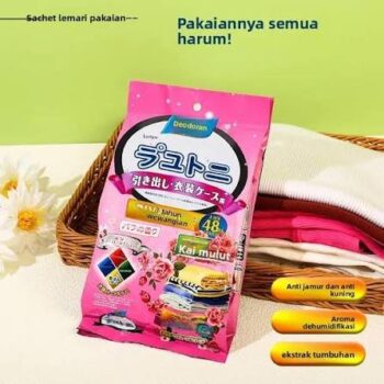 Scented Bag Wardrobe Long-lasting Aroma Floral Fragrance Camphor Balls