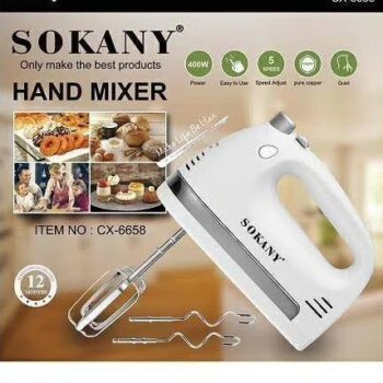 Sokany 400watt hand mixer