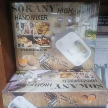 6618 Sokany 400watt hand mixer