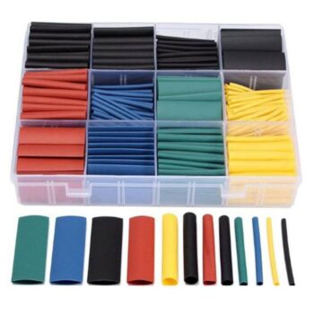 530pieces Colored Heat Shrink Sleeve Cable Sleeve Insulation Kit PE Heat Shrink