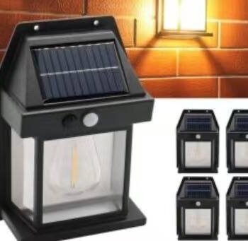 Solar wall bulb