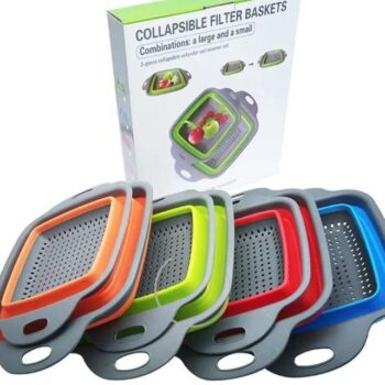 2 in 1 collapsible filter