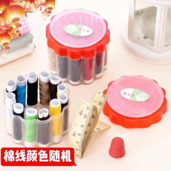 Mini household sewing box tool