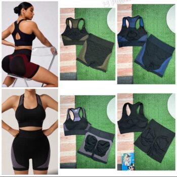2piece gym wear set for ladies fit 10 12 14