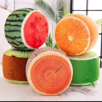 Inflatable stool with manual pump Lime