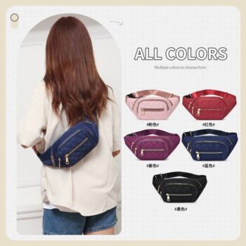Waist bag  colours are sent out randomly base on what is left