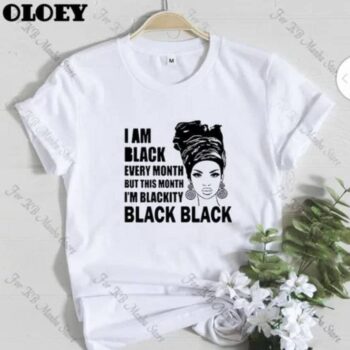 I am black polo top