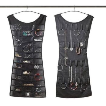 Front and back Jewelry organizer  Pink colour left