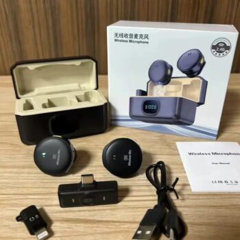Q8 WIRELESS MICROPHONE iPhone and type c