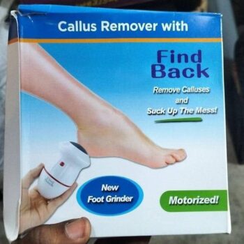 FIND BACK ELECTRIC AND BATTERY OPERATED CALLUS Remover