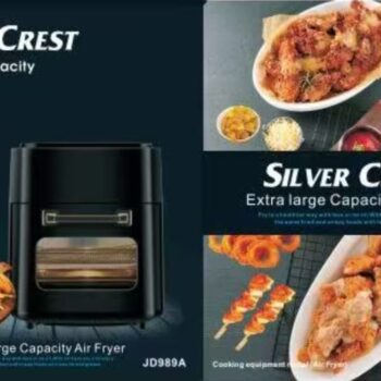 15l Silver air fryer