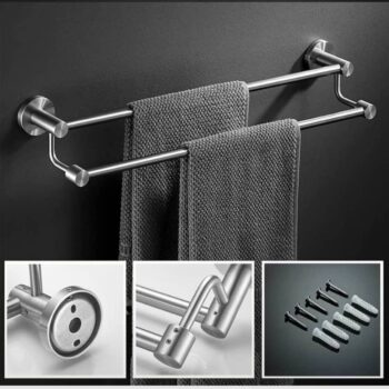 90cm Aluminum towel hanger