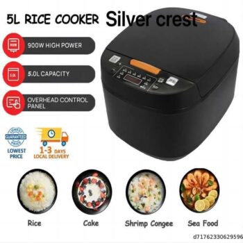 SILVER CREST ELECTRIC RICE COOKER
(5L) brown cartoon