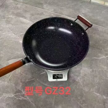 32CM WOK DOUBLE HANDLE FRYPAN(SX)