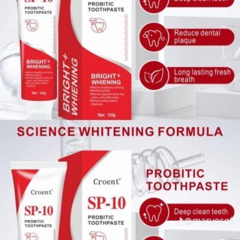 Sp 10 probiotic toothpaste