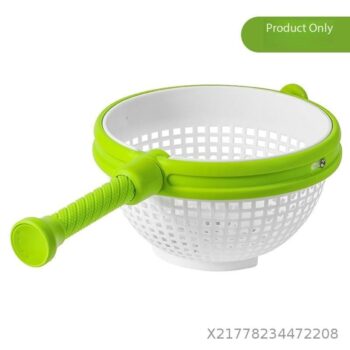 FRUITS AND VEGETABLES SPIN DRAIN BASKET SALAD SPINNER VEGETABLE WASHER CENTRIFUGAL DRAIN BASKET
